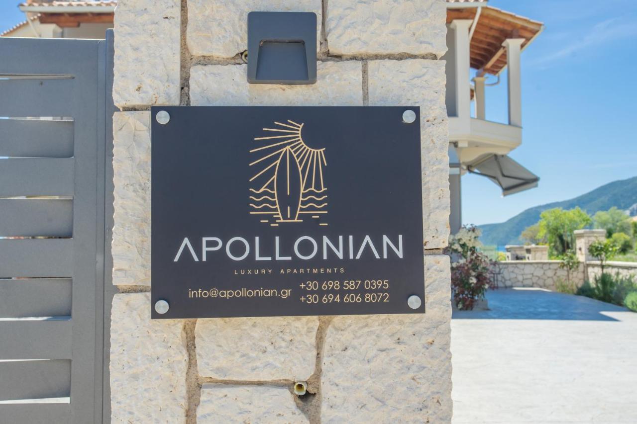 Apollonian Luxury Apartments Vasilikí Exteriör bild